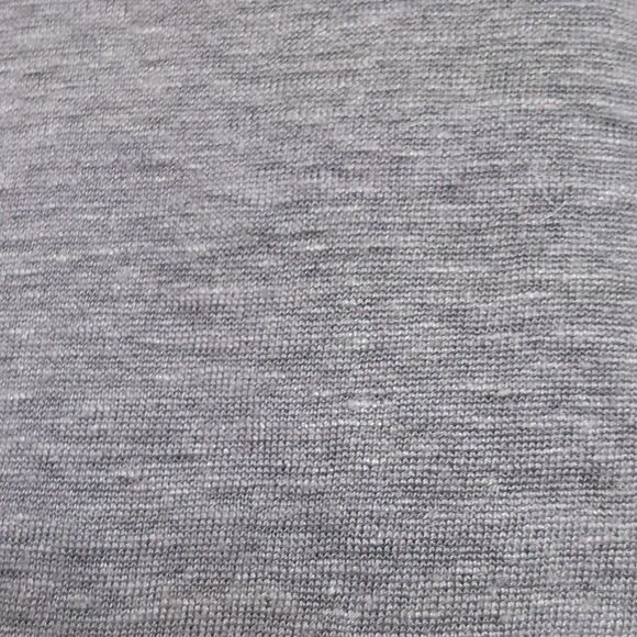 Lou & Grey Dark Grey Short Sleeve Linen Tee - Picture 3 of 4